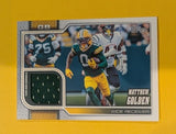 2026 Topps Football Matthew Golden Green Bay Packers Real One Relic #ROR-MG