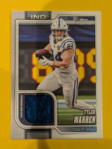 2026 Topps Football Tyler Warren Real One Relic #ROR-TW