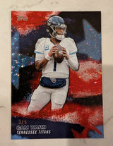2026 Topps Football Cam Ward Titans Stars of the NFL Red SSP /5 #NFLS-25