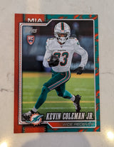 2026 Topps Football Kevin Coleman Jr. Dolphins Team Logo Border SP RC #337