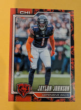 2026 Topps Football Jaylon Johnson Chicago Bears Team Logo Border SP #38