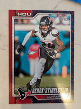 2026 Topps Football Derek Stingley Jr. Texans Team Logo Border SP #81