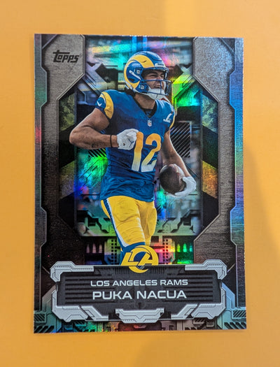 2026 Topps Football Puka Nacua Rams Touchdown Machines Case Hit SSP #TM-17