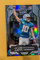 2026 Topps Football Justin Herbert Chargers Touchdown Machines Case Hit SSP
