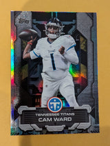 2026 Topps Football Cam Ward Titans Touchdown Machines Case Hit SSP #TM-41
