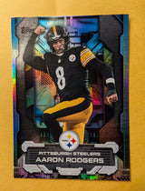 2026 Topps Football Aaron Rodgers Steelers Touchdown Machines Case Hit SSP