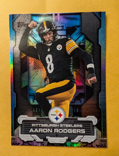 2026 Topps Football Aaron Rodgers Steelers Touchdown Machines Case Hit SSP