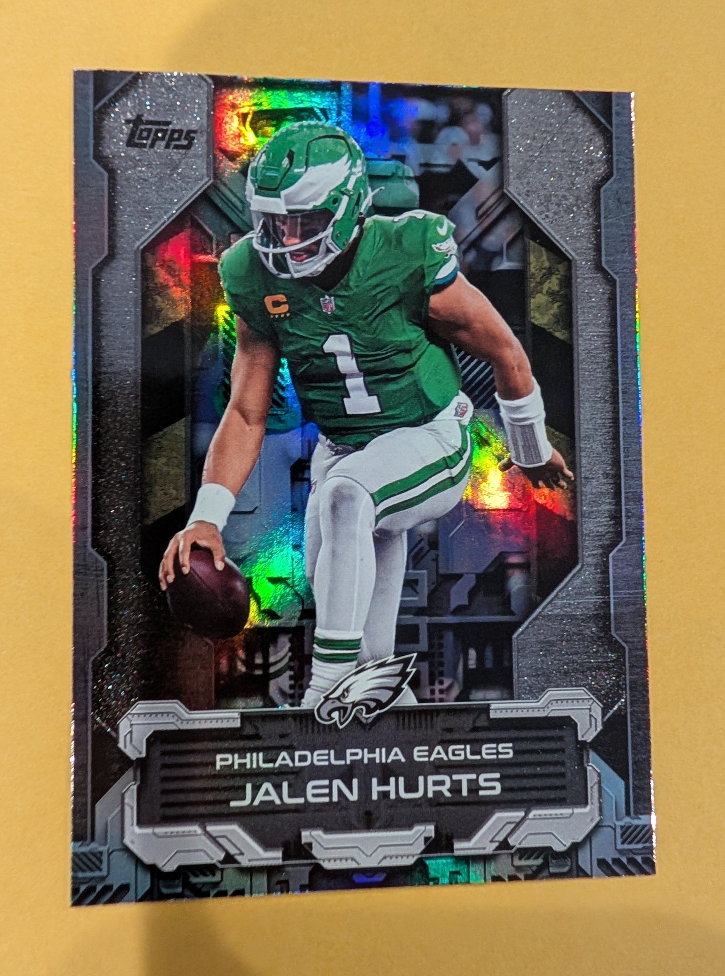 2026 Topps Football Jalen Hurts Eagles Touchdown Machines Case Hit SSP #TM-47