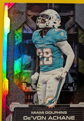 2026 Topps Football De'Von Achane Dolphins Touchdown Machines Case Hit SSP #TM-8