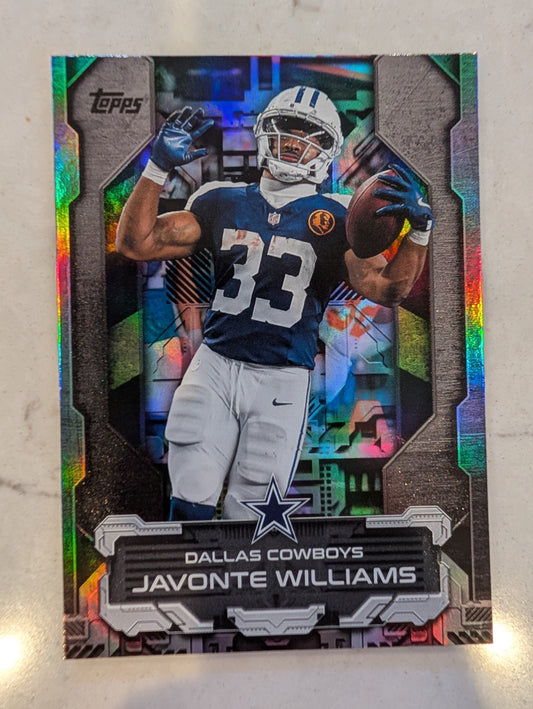 2026 Topps Football Javonte Williams Cowboys Touchdown Machines Case Hit SSP