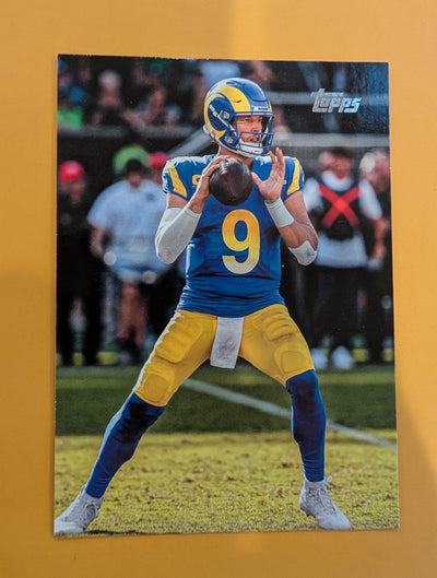 2026 Topps Football Matthew Stafford Rams True Photo Variation SSP #115