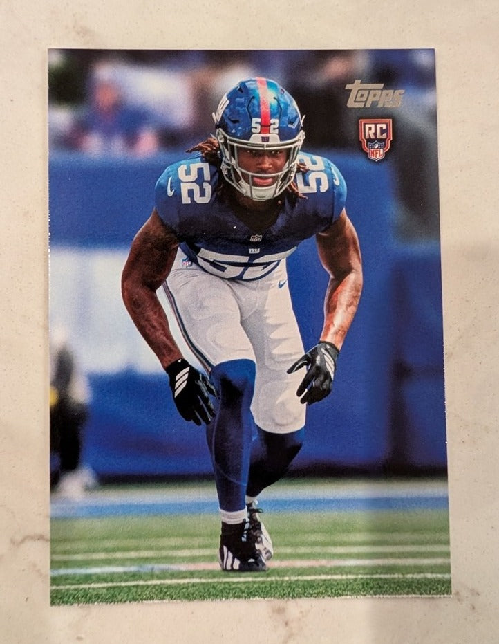 2026 Topps Football Arvell Reese New York Giants True Photo Variation SP RC #346