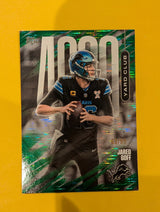 2026 Topps Football Jared Goff 4000 Yard Club Case Hit SSP #4YC-2 Green /99