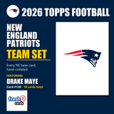 2026 Topps Football New England Patriots Team Set - Complete Hand-Collated Card Set
