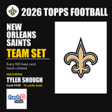 2026 Topps Football New Orleans Saints Team Set - Complete Hand-Collated Card Set