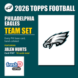 2026 Topps Football Philadelphia Eagles Team Set - Complete Hand-Collated Card Set