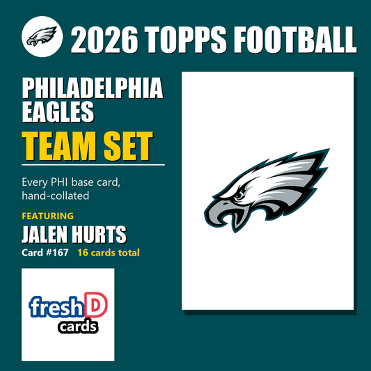 2026 Topps Football Philadelphia Eagles Team Set