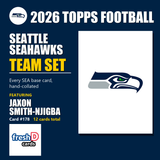 2026 Topps Football Seattle Seahawks Team Set - Complete Hand-Collated Card Set