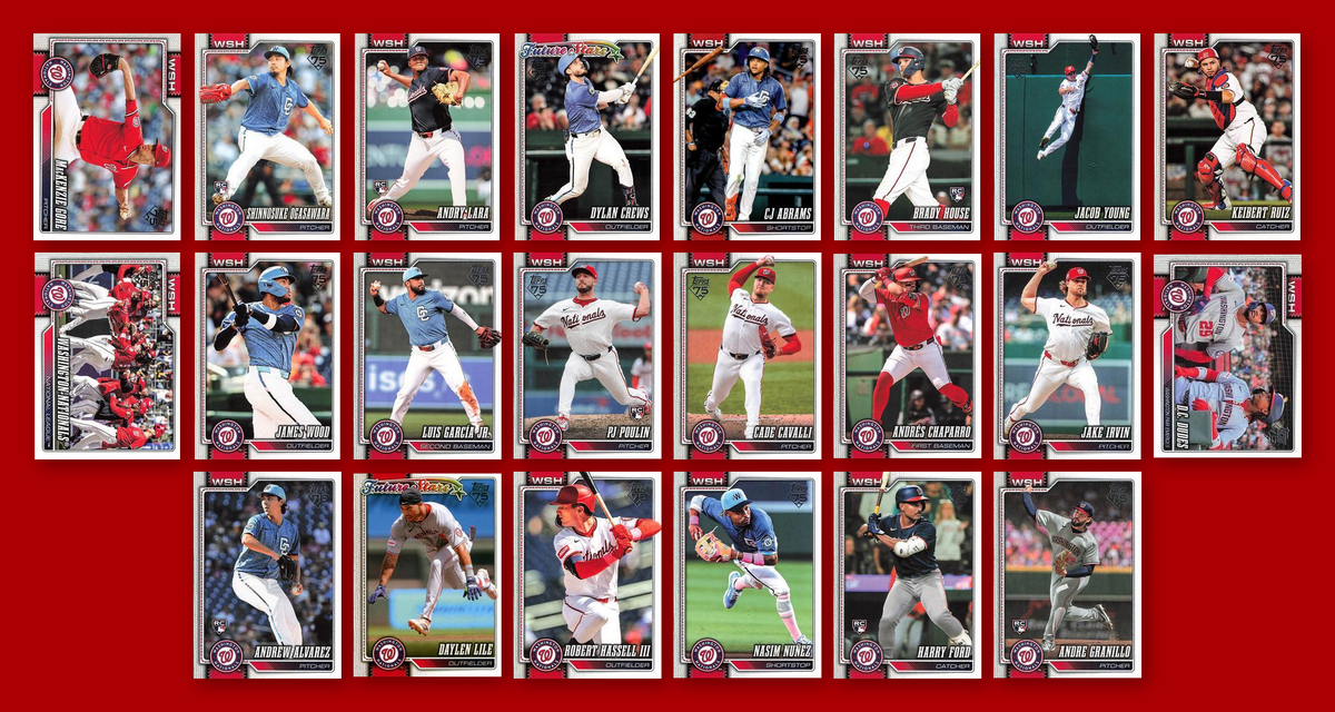 Juan Soto Washington Nationals Baseball Fan Bundle - 2026 Topps Series 1 & 2 Team Set + 6 Card Player Pack
