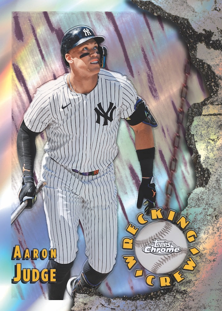 2026 Topps Chrome Complete Insert Set 25 Cards Wrecking Crew Ohtani Kurtz Basallo