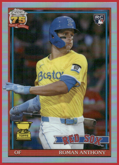 2026 Topps Chrome 1991 Topps Roman Anthony #91CB-19