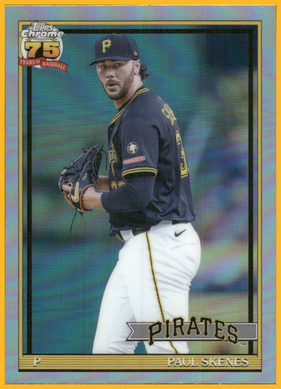 2026 Topps Chrome 1991 Topps Paul Skenes #91CB-15
