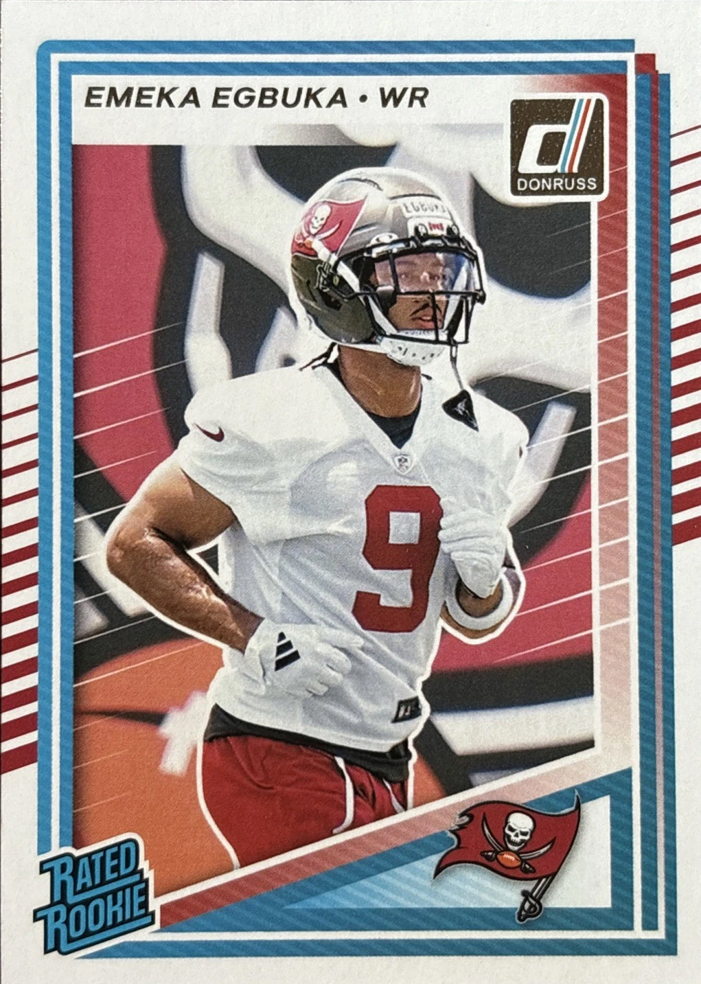 2025 Donruss NFL Team Set Tampa Bay Buccaneers - Mayfield Egbuka RC