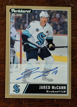 2025-26 Upper Deck Parkhurst On-Card Autograph Jared McCann - Seattle Kraken