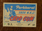 2025-26 UD Parkhurst Card Gum Back J.T. Compher #137 /299 - Detroit Red Wings