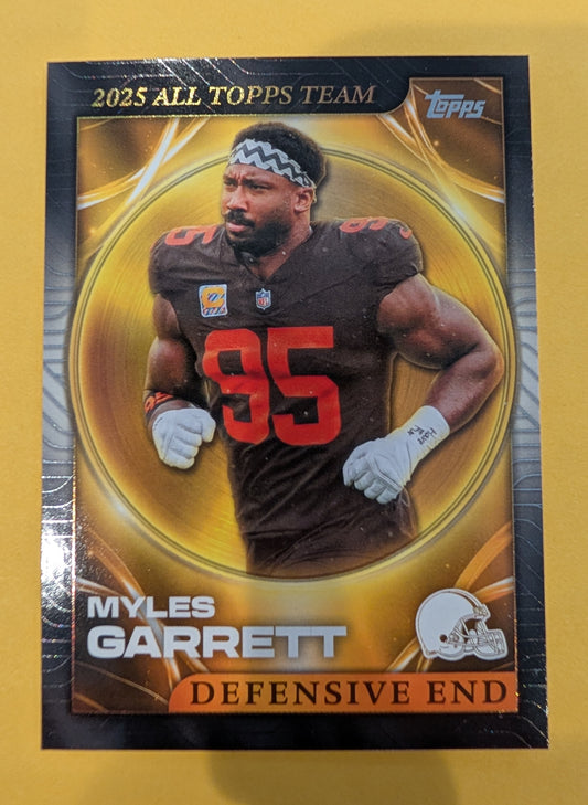 2026 Topps Football Myles Garrett 2025 All Topps Team #25ATT-15