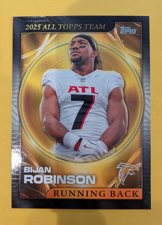 2026 Topps Football Bijan Robinson 2025 All Topps Team #25ATT-20