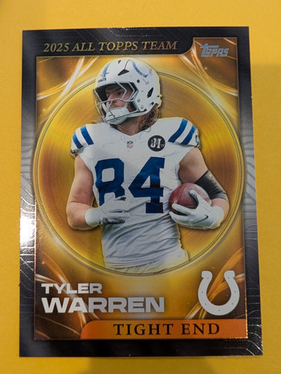 2026 Topps Football Tyler Warren 2025 All Topps Team #25ATT-2