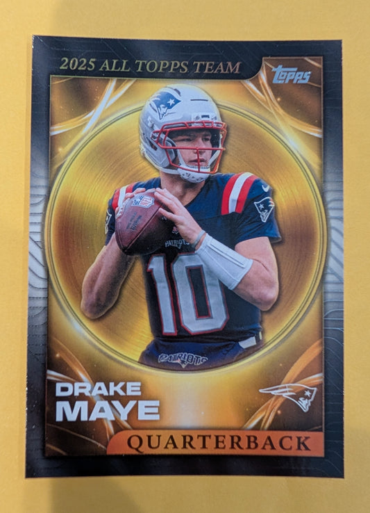 2026 Topps Football Drake Maye 2025 All Topps Team #25ATT-3