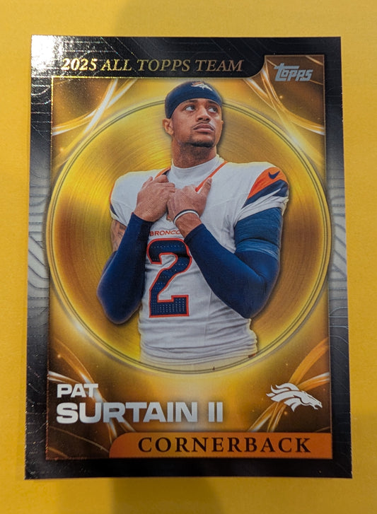 2026 Topps Football Pat Surtain II 2025 All Topps Team #25ATT-4