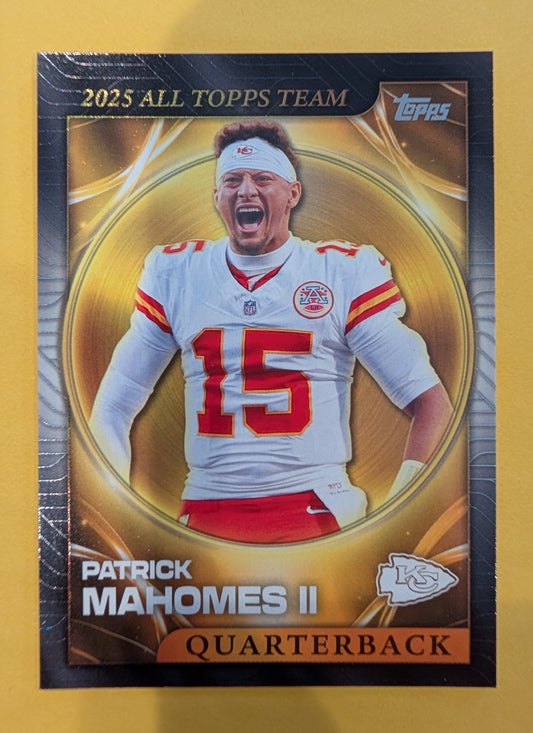 2026 Topps Football Patrick Mahomes II 2025 All Topps Team #25ATT-9