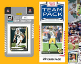 2025 Donruss NFL Factory Team Set + 20 Card Pack Green Bay Packers Jordan Love