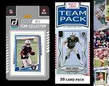 2025 Donruss NFL Factory Team Set + 20 Card Pack Las Vegas Raiders Jeanty Bowers