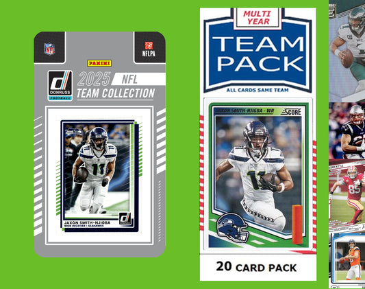 2025 Donruss NFL Factory Team Set  + 20 Card Pack Seattle Seahawks - Cooper Kupp JSN