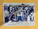 2026 Topps Football Matthew Stafford 2025 Greatest Hits #25GH-MS