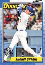2025 Topps Series 1 1990 Topps Baseball Shohei Ohtani #T90-100