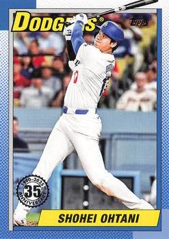 2025 Topps Series 1 1990 Topps Baseball Shohei Ohtani #T90-100