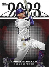 2024 Topps Series 1 2023 Greatest Hits Mookie Betts #23GH-28