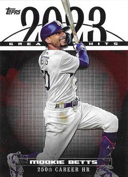 2024 Topps Series 1 2023 Greatest Hits Mookie Betts #23GH-28