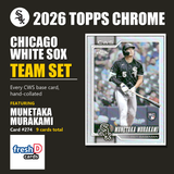 2026 Topps Chrome Baseball Team Set 9 Cards Chicago White Sox Teel Montgomery