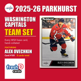 Washington Capitals - Alex Ovechkin & Ryan Leonard (RC) - 2025-26 Parkhurst Hockey (8-Card Team Set)