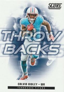 2025 Score Throwbacks Calvin Ridley #12