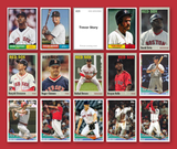 2024 Topps Archives Team Set Boston Red Sox David Ortiz Devers Pedro 1961 1970 1994