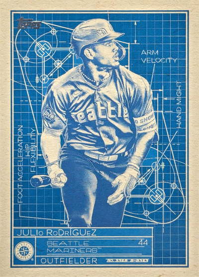 2024 Topps Series 1 Superstar Blueprint Julio Rodríguez #SB-6