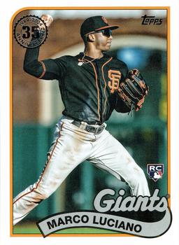 2024 Topps Series 1 1989 Topps Baseball Marco Luciano #89B-11