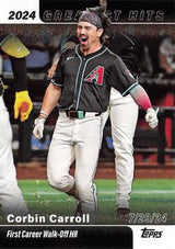 2025 Topps Series 1 2024 Greatest Hits Corbin Carroll #GH-7